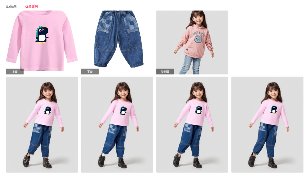 AI穿衣效果图