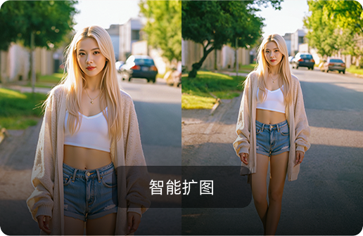 智能扩图