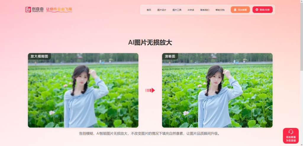 科链矩阵AI无损放大